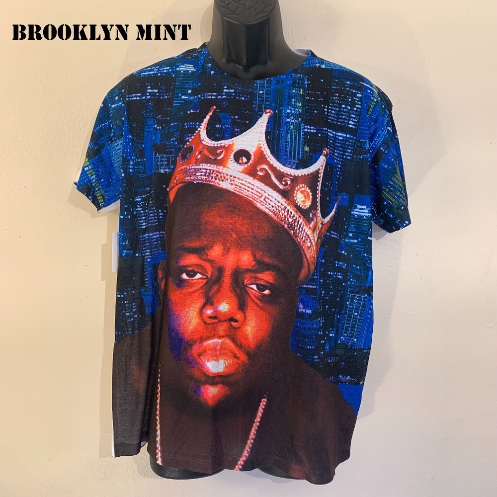 Biggie Smalls Notorious B.I.G. T Shirt Large NWT Brooklyn Mint